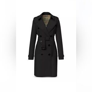 Burberry Kensington Black Trench coat - Perfect condition